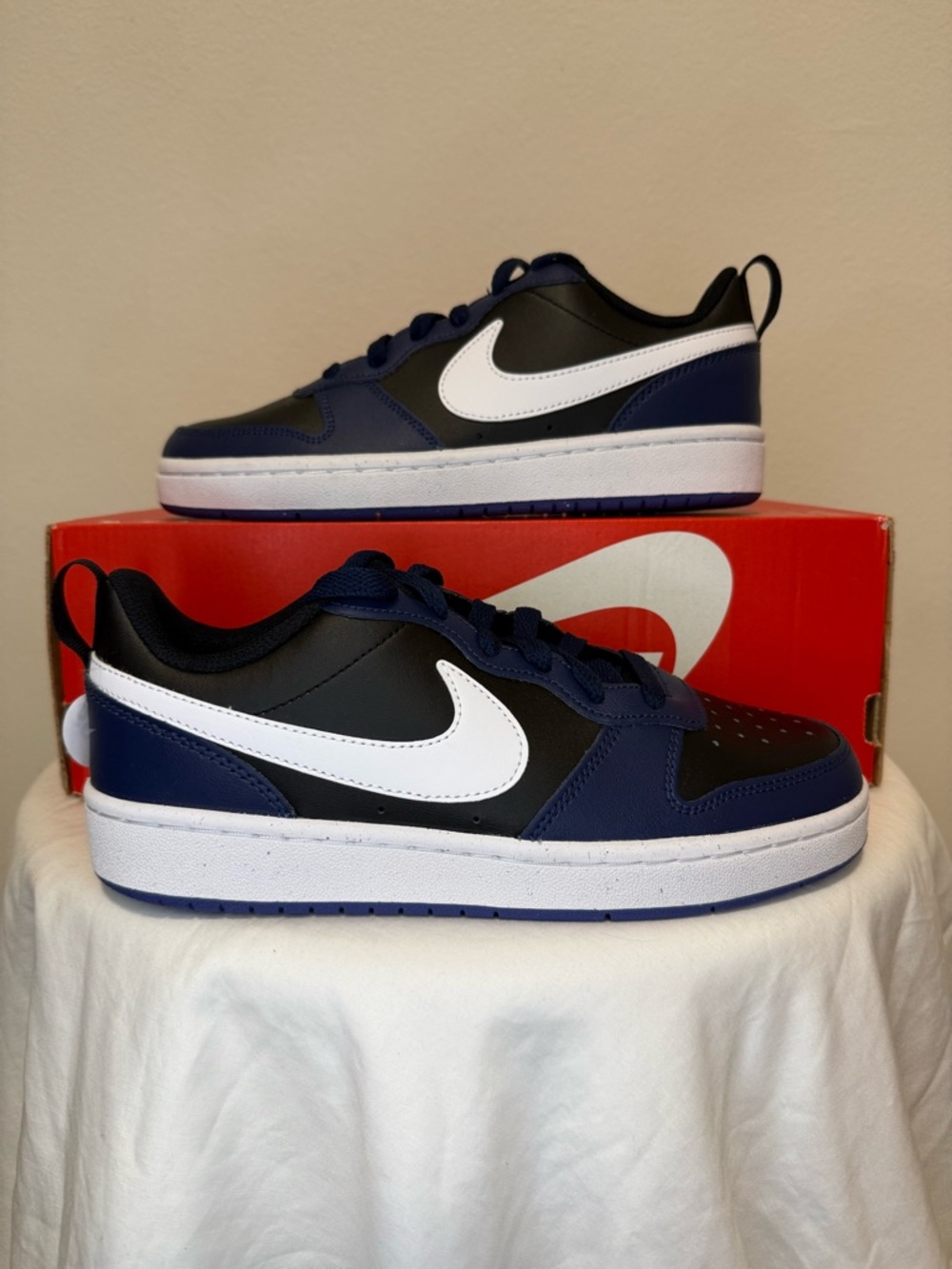 Nike Court Borough Low 2 GS Midnight Navy